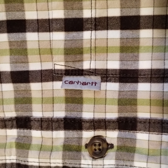 Men's Carhartt Relaxed Fit Short Sleeve Shirt - Picture 5 of 5